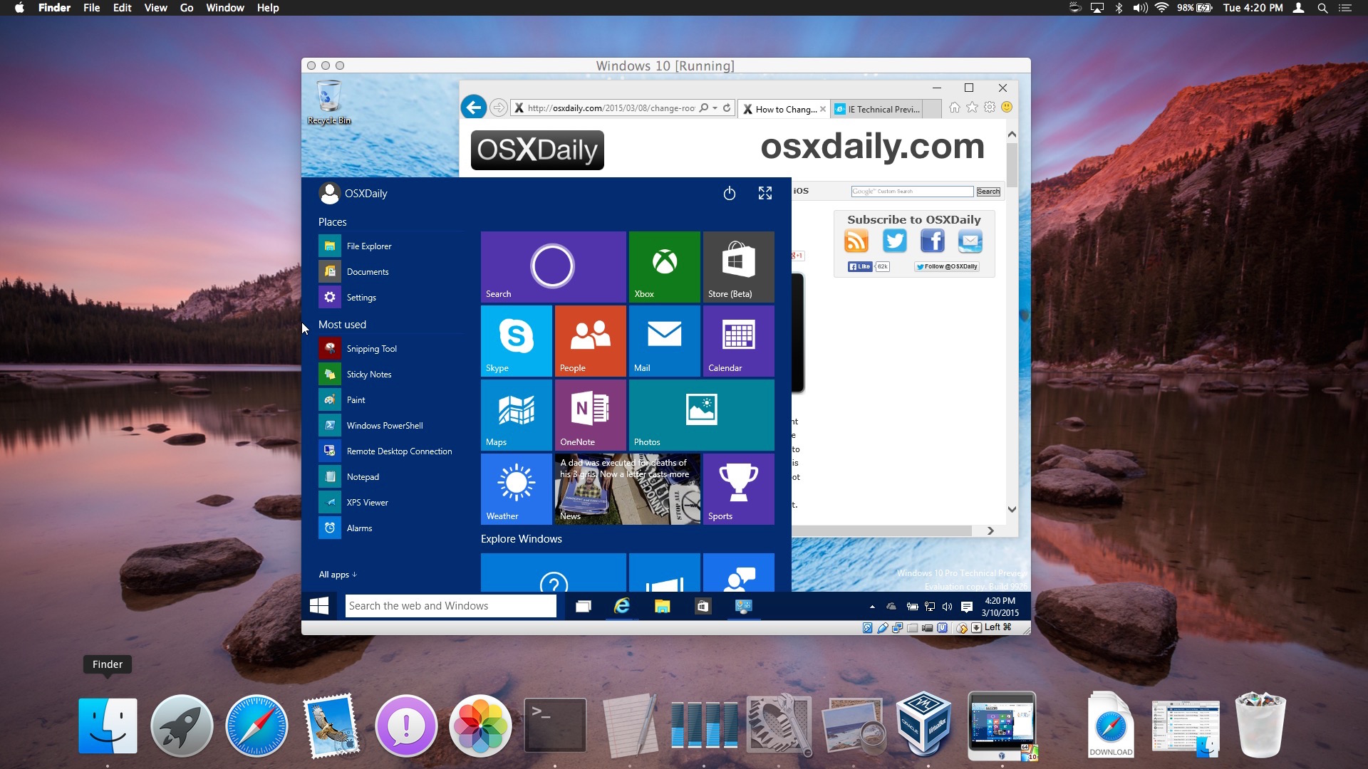 Download Windows Mac Os X Free